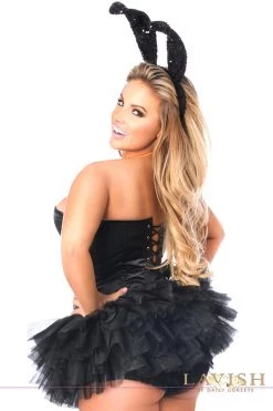 Daisy Corsets Tuxedo Bunny Corset Costume*