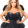 Daisy Corsets Flirty Dark Angel Corset Costume* Costumes 2 Daisy Corsets Flirty Dark Angel Corset Costume* Costumes