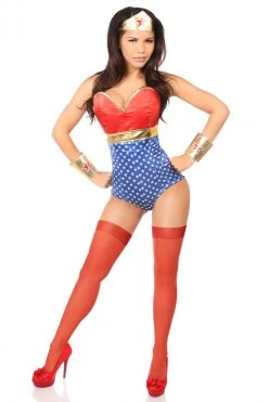 Daisy Corsets Costumes 3 PC Sexy Superhero Costume*