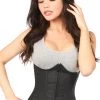 Daisy Corsets Lingerie Black Cotton Underbust Corset* 2 Daisy Corsets Lingerie Black Cotton Underbust Corset*