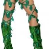 Roma Green Leaf Thigh Wraps 1 Roma Green Leaf Thigh Wraps