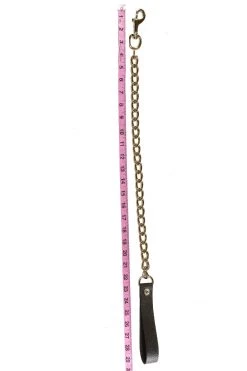 Funk Plus BDSM Collars 18" Heavy Chain Leash