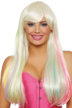 Dreamgirl Ravishing Rainbow Super Long Wig