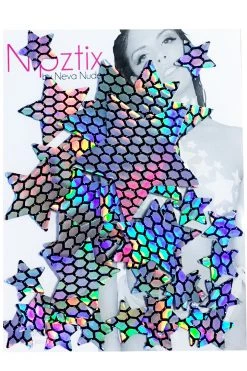 NevaNude Tops Mirrored Mayhem Starry Nights Body Pasties Top