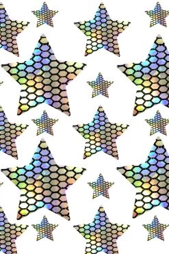 NevaNude Tops Mirrored Mayhem Starry Nights Body Pasties Top