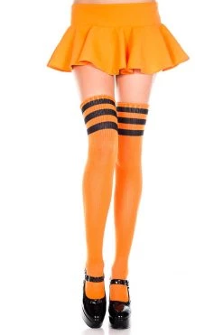 Music Legs Athletic Striped Socks