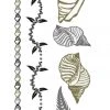 Yoga Sticker Factory Gold Tattoo Combo- Sea Shells 1 Yoga Sticker Factory Gold Tattoo Combo- Sea Shells