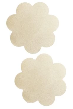 OY Brands 5 Pack - Beige Petal Nipple Pasties