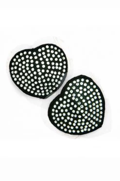 OY Brands Dancewear Heart Shaped Cone & Rhinestones Nipple Pasties