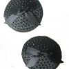OY Brands Black Rhinestone Cone Shaped Nipple Pasties Dancewear