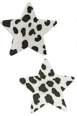 OY Brands Dancewear Spotted White Stars Nipple Pasties