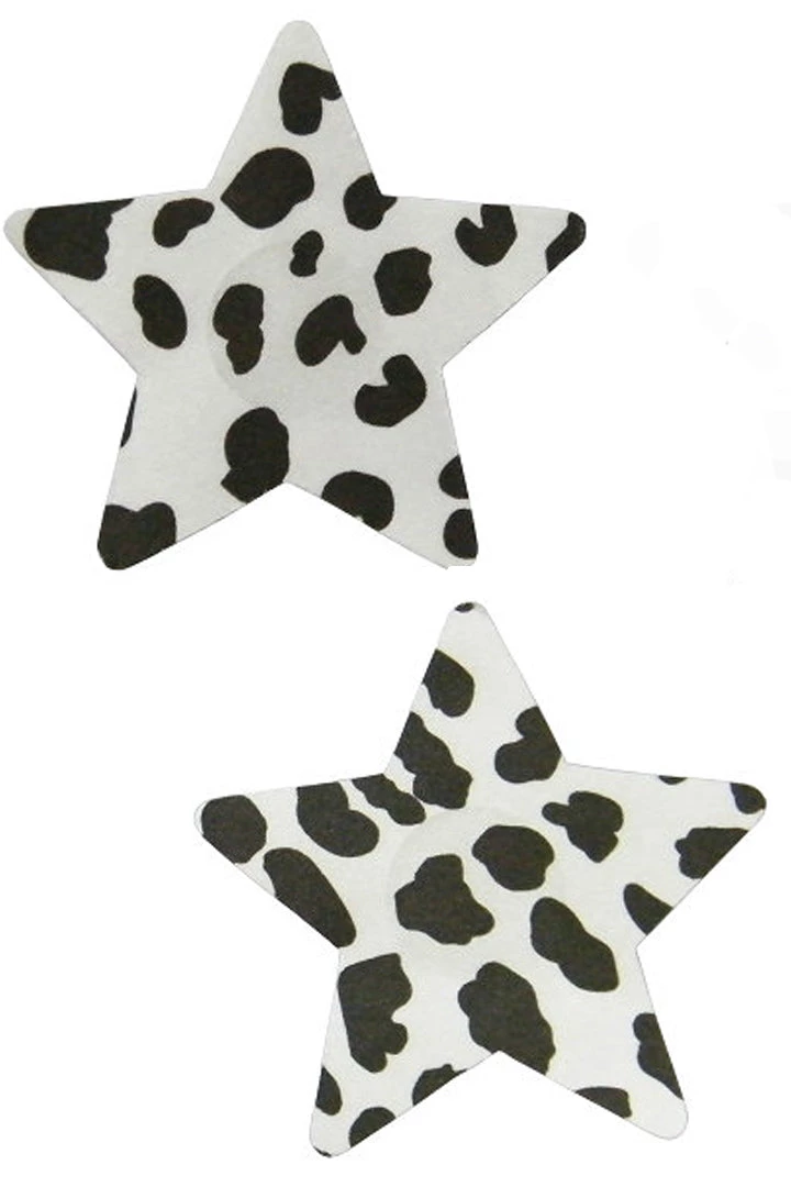 OY Brands Dancewear Spotted White Stars Nipple Pasties 3 OY Brands Dancewear Spotted White Stars Nipple Pasties