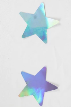 GE Apparel Holographic Star Nipple Pasties 11 GE Apparel Holographic Star Nipple Pasties