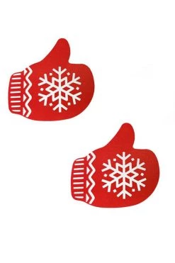 OY Brands Accessories Christmas Gloves Nipple Pasties