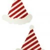 OY Brands Glitter Christmas Hat Nipple Pasties