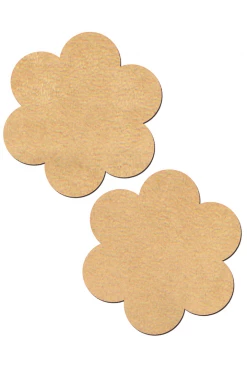 Pastease Light Nude Vegan Suede Nipple Pasties