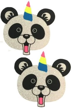 NevaNude Costumes Pandracorn UV Glitter Nipple Pasties