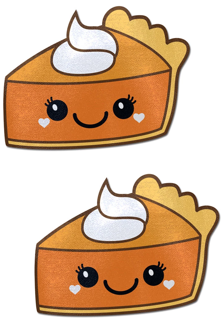 Pastease Happy Kawaii Pumpkin Pie Nipple Pasties 3 Pastease Happy Kawaii Pumpkin Pie Nipple Pasties