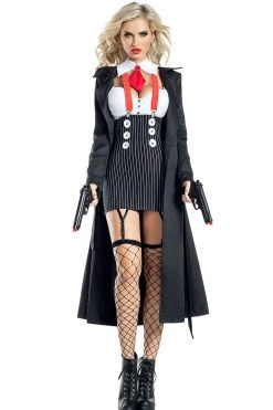 Party King Costumes American Gangster Girl