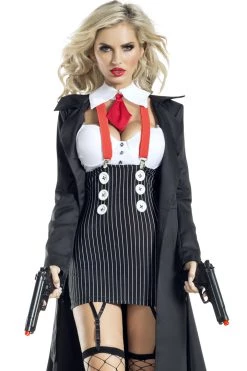 Party King Costumes American Gangster Girl
