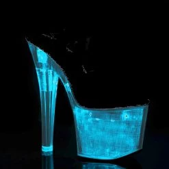 Pleaser Shoes Clear 7" LED Illuminated High Heels*