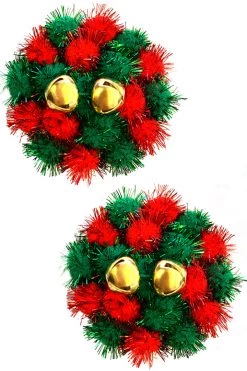 NevaNude Red & Green Reusable Silicone Christmas Nipple Pasties Lingerie