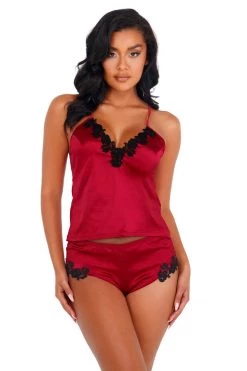 Roma Costume Soft Satin Cami Set