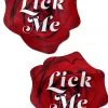 Pastease Blooming "Lick Me" Rose Nipple Pasties