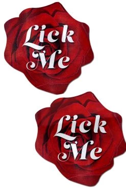 Pastease Blooming "Lick Me" Rose Nipple Pasties