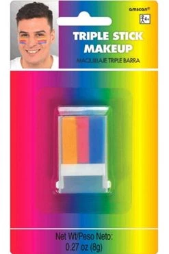 AMSCAN Rainbow Makeup Stick
