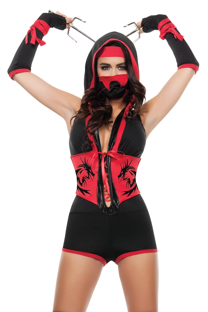 Starline Red Dragon Ninja Red Ninja Costume Costumes 3 Starline Red Dragon Ninja Red Ninja Costume Costumes