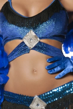 Starline Costumes Sassy Sapphire Flapper