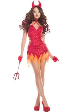 Starline Flaming She Devil Costume Costumes 12 Starline Flaming She Devil Costume Costumes