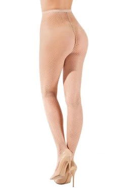 Starline Fishnet Nude Beige Tights Lingerie