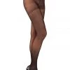 Starline Hosiery Black Sheer Nylon Spandex Tights