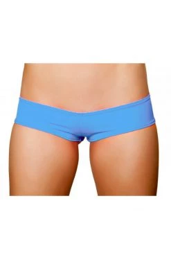 Roma Turquoise Low Rise Shorts Dancewear