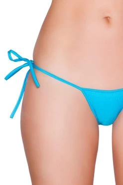 Roma Turquoise Micro Thong Bikini Bottom Dancewear