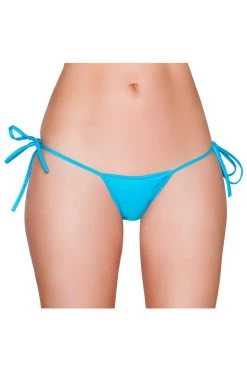 Roma Turquoise Micro Thong Bikini Bottom Dancewear
