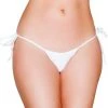 Roma White Micro Thong Bikini Bottom Dancewear
