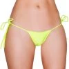 Roma Dancewear Yellow Micro Thong Bikini Bottom