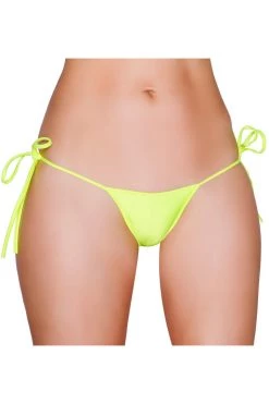 Roma Dancewear Yellow Micro Thong Bikini Bottom