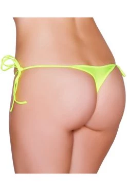 Roma Dancewear Yellow Micro Thong Bikini Bottom