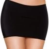 Roma Basic & Sexy Black Lycra Mini Skirt 1 Roma Basic & Sexy Black Lycra Mini Skirt