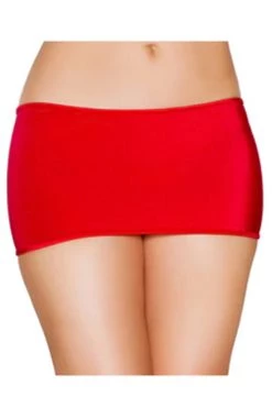 Roma Red Low Rise Mini Skirt Dancewear