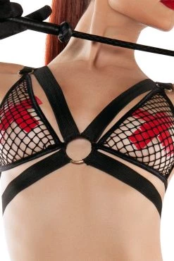 Starline Kink Queen Fishnet Bralette Set