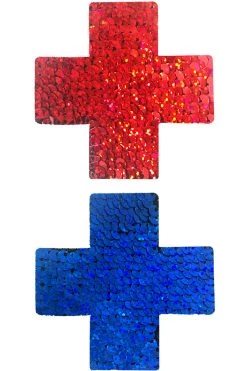 NevaNude American Spirit Flip Sequin XX Nipple Pasties Accessories