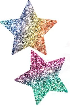 NevaNude Super Sparkle Rock Glitter Stars Nipple Pasties Accessories