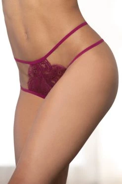 Seven Till Midnight Open Crotch Strappy Panty Lingerie