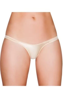 Roma Dancewear Nude Beige T Back Thong Bikini Bottom