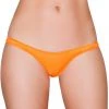 Roma Dancewear Orange T Back Thong Bikini Bottom 1 Roma Dancewear Orange T Back Thong Bikini Bottom